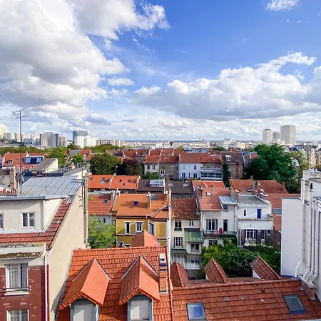 Calme Et Agreable Avec Terrasse Belle Vue Proche Du Metro Paris20 아파트
