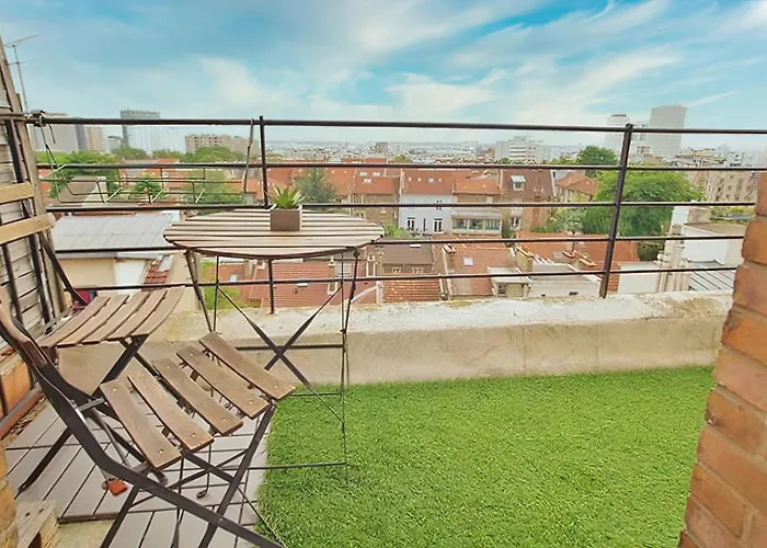 Calme Et Agreable Avec Terrasse Belle Vue Proche Du Metro Paris20
