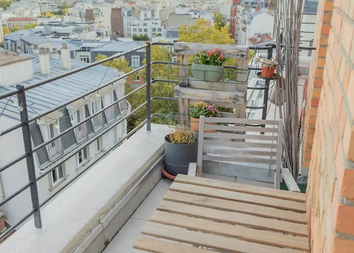 Calme Et Agreable Avec Terrasse Belle Vue Proche Du Metro Paris20